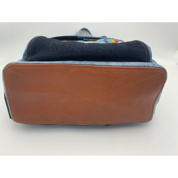 Marc Jacobs denim "Julie biker" backpack - Picture 9 of 14